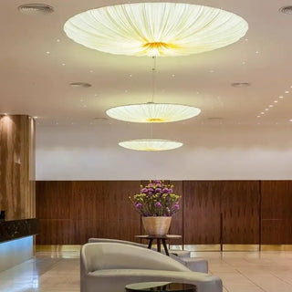 PLYFE Modern Pleated Flower Ceiling Light – view 4