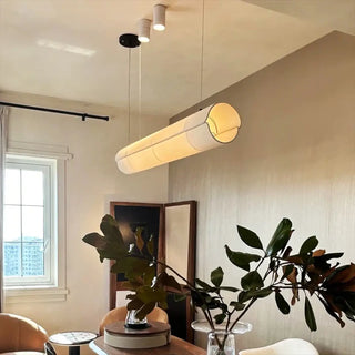 MOTIS Modern Pure Style Fabric Ceiling Light – view 1