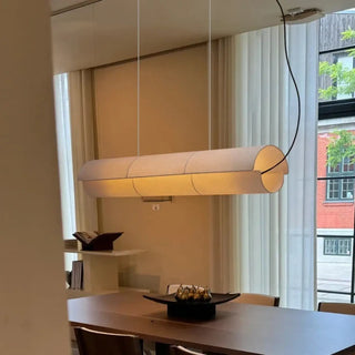 MOTIS Modern Pure Style Fabric Ceiling Light – view 2