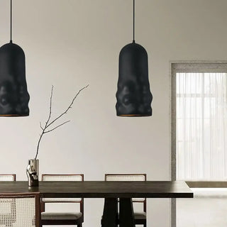 MOINAS Modern Sculpted Glass Tube Ceiling Light – view 1