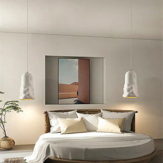 MOINAS Modern Sculpted Glass Tube Ceiling Light – view 3