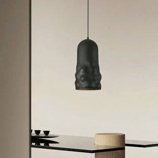 MOINAS Modern Sculpted Glass Tube Ceiling Light – view 4