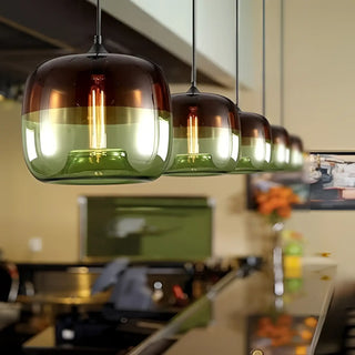 KALINAH Modern Colored Glass Ceiling Light – view 4