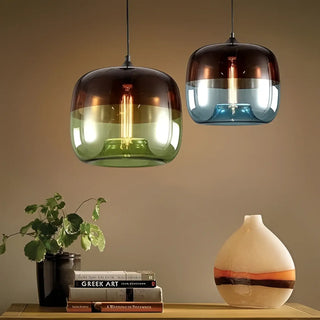 KALINAH Modern Colored Glass Ceiling Light – view 3
