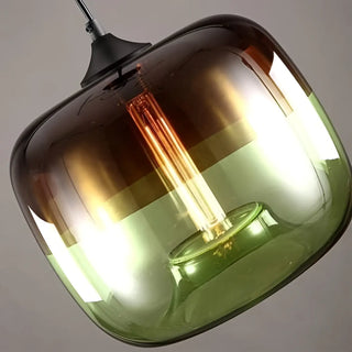 KALINAH Modern Colored Glass Ceiling Light – view 2