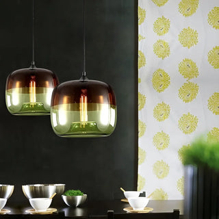 KALINAH Modern Colored Glass Ceiling Light – view 5