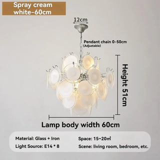 DURCAL Modern Elegant Glass Ceiling Light – view 10