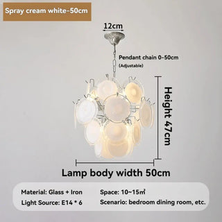 DURCAL Modern Elegant Glass Ceiling Light – view 5