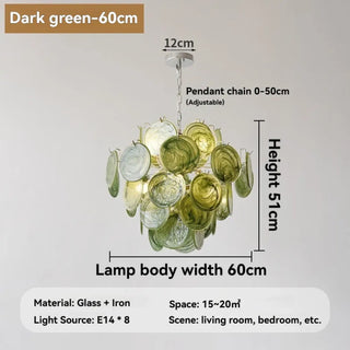 DURCAL Modern Elegant Glass Ceiling Light – view 11