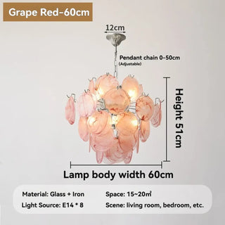 DURCAL Modern Elegant Glass Ceiling Light – view 8