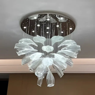 CRYSTALIA Modern Refined Glass Ceiling Light – view 3