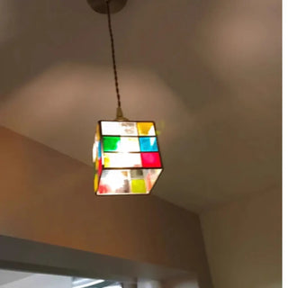HASINAH Multicolored Contemporary Ceiling Light – view 6