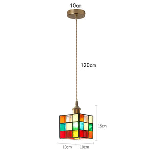 HASINAH Multicolored Contemporary Ceiling Light – view 4