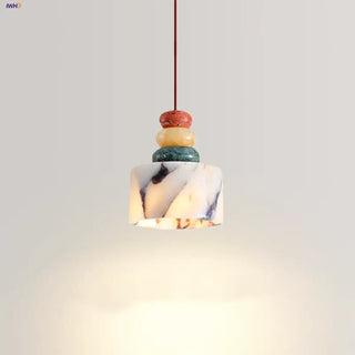 PONTERU Black White Three Colored Balls Ceiling Light – view 4