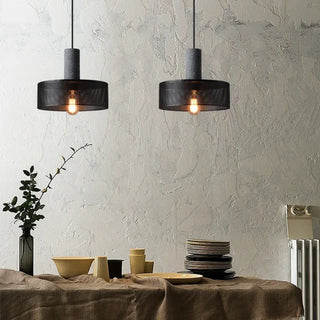 LOFTB Black Industrial Loft-Style Ceiling Light – view 1