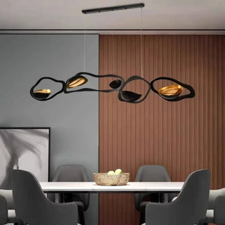 FICI Science Fiction Black and Gold Ceiling Light – view 1