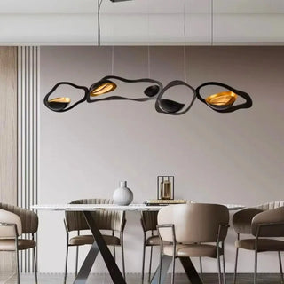 FICI Science Fiction Black and Gold Ceiling Light – view 2