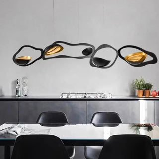 FICI Science Fiction Black and Gold Ceiling Light – view 3