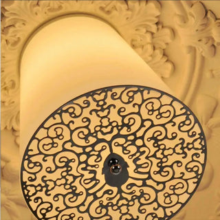 NOVU Black Pendant with White Engravings – view 4