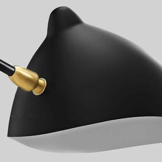 NORDI Black Nordic Style 6-Head Pendant Ceiling Light – view 2