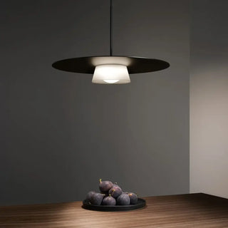 CREACIR Black Circular with White Light Ceiling Light – view 2