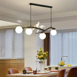 AURORA Birds and Glass Balls Ceiling Light – view 4