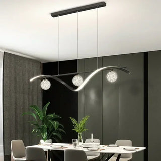 ONDABL Wavy Three Ball Pendant – view 3