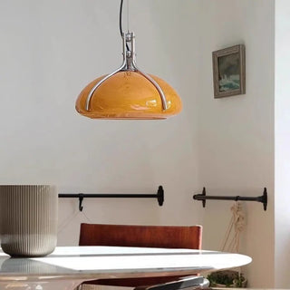 BAUHA Orange Industrial Style Ceiling Light – view 3