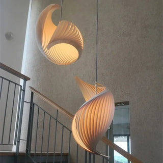 LOISIET Sculptural Organic Wood Ceiling Light – view 4