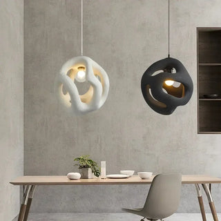 SUSPEN Original Cocoon Design White or Black Ceiling Light – view 6