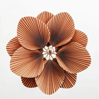 FUGUI Brown Paper Bohemian Chic Ceiling Light – view 5
