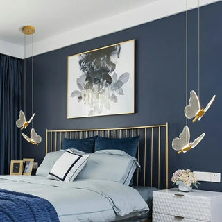 PAPI LED Butterfly Modern Bedroom Pendant – view 3