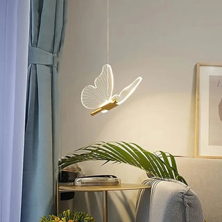 PAPI LED Butterfly Modern Bedroom Pendant – view 1