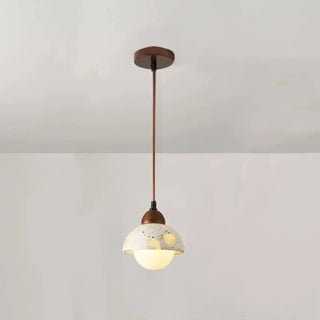 GAIA Marbled Stone and Mineral Beads Ceiling Light – view 10