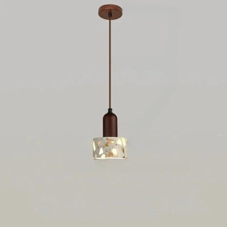 Suspension Terrazzo – Suspension Vintage | Luminaire en Pierre Durable avec Éclairage Ambiant Chaleureux