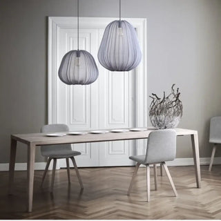 ORAVS Refined Blown Glass Delicate Lines Pendant – view 1