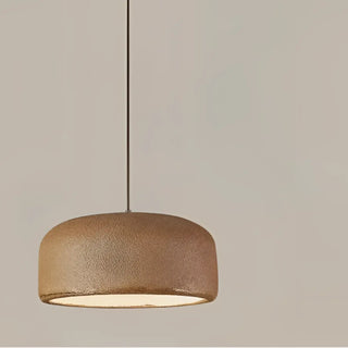 BASALT Mineral Relief Wabi-Sabi Style Ceiling Light – view 3