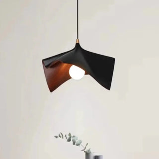 Contemporary vintage resin pendant light, retro warm glow ceiling fixture