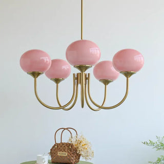 CREMIO Retro Cream Finish Ceiling Light – view 6
