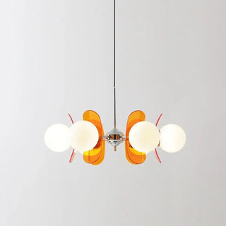 COBOI Retro Globes and Curved Design Ceiling Light – view 4