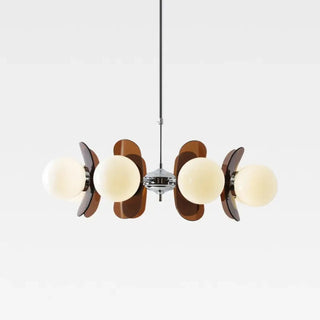 COBOI Retro Globes and Curved Design Ceiling Light – view 2