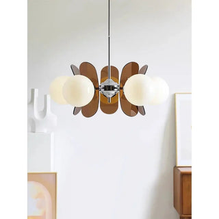 COBOI Retro Globes and Curved Design Ceiling Light – view 3