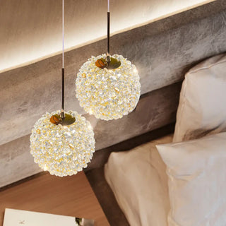 LACA Round Warm Bedroom Ceiling Light – view 2