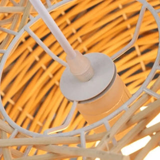 LAMPINAH Rattan Bird Nest Ceiling Light – view 7