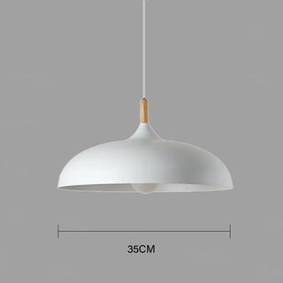 CADI Scandinavian Pure Design Wood Detail Ceiling Light – view 6
