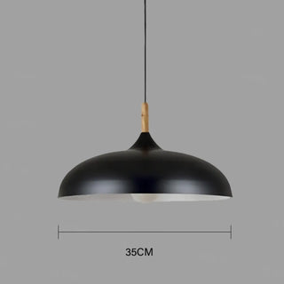 CADI Scandinavian Pure Design Wood Detail Ceiling Light – view 7