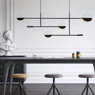 Scandinavian pendant light, modern ceiling lamp with soft ambient glow