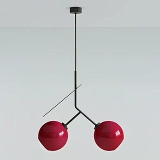 KUGERU Contemporary Colored Sphere Ceiling Light – view 6