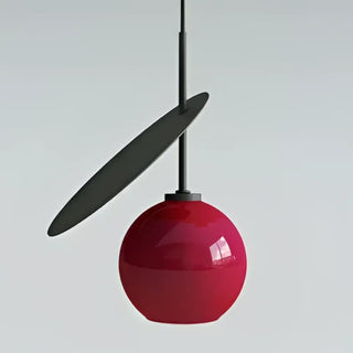 KUGERU Contemporary Colored Sphere Ceiling Light – view 2