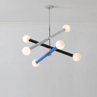 Elegant multi-arm pendant lamp, modern designer hanging ceiling light